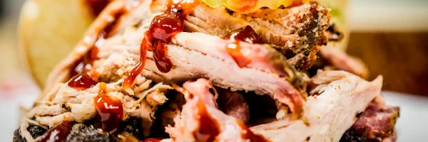 BBQ Pork Sandwich by Fat Freddy's Catering in Phoenix